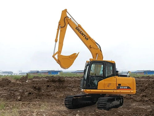 丹东元宝山推挖掘机 轮式口碑王，龙凤呈祥的工程利器