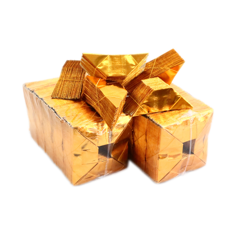 元宝纸半成品与祭祀用品 传统与现代工艺的交织